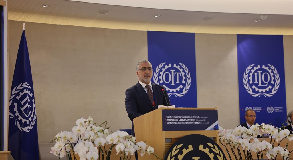 Bakan Işıkhan, ILO'nun 112. Uluslararası Çalışma Konferansı'nda Genel Kurul’a Hitap Etti